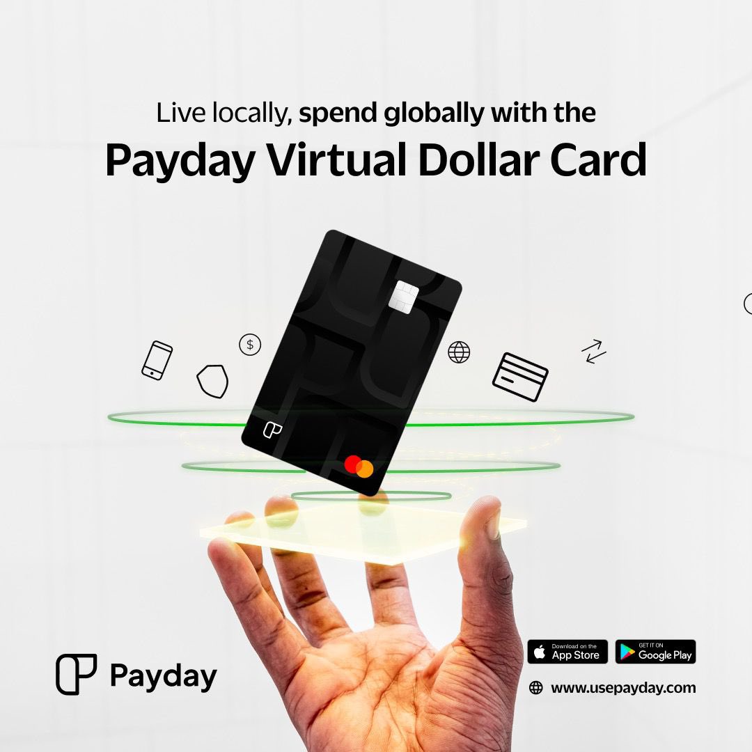 theonlyebuka's tweet photo. If you can’t travel don’t worry your money can travel cos #PaydayCardWorks thanks to @ourpaydayHQ https://t.co/9bKaeuWf9G