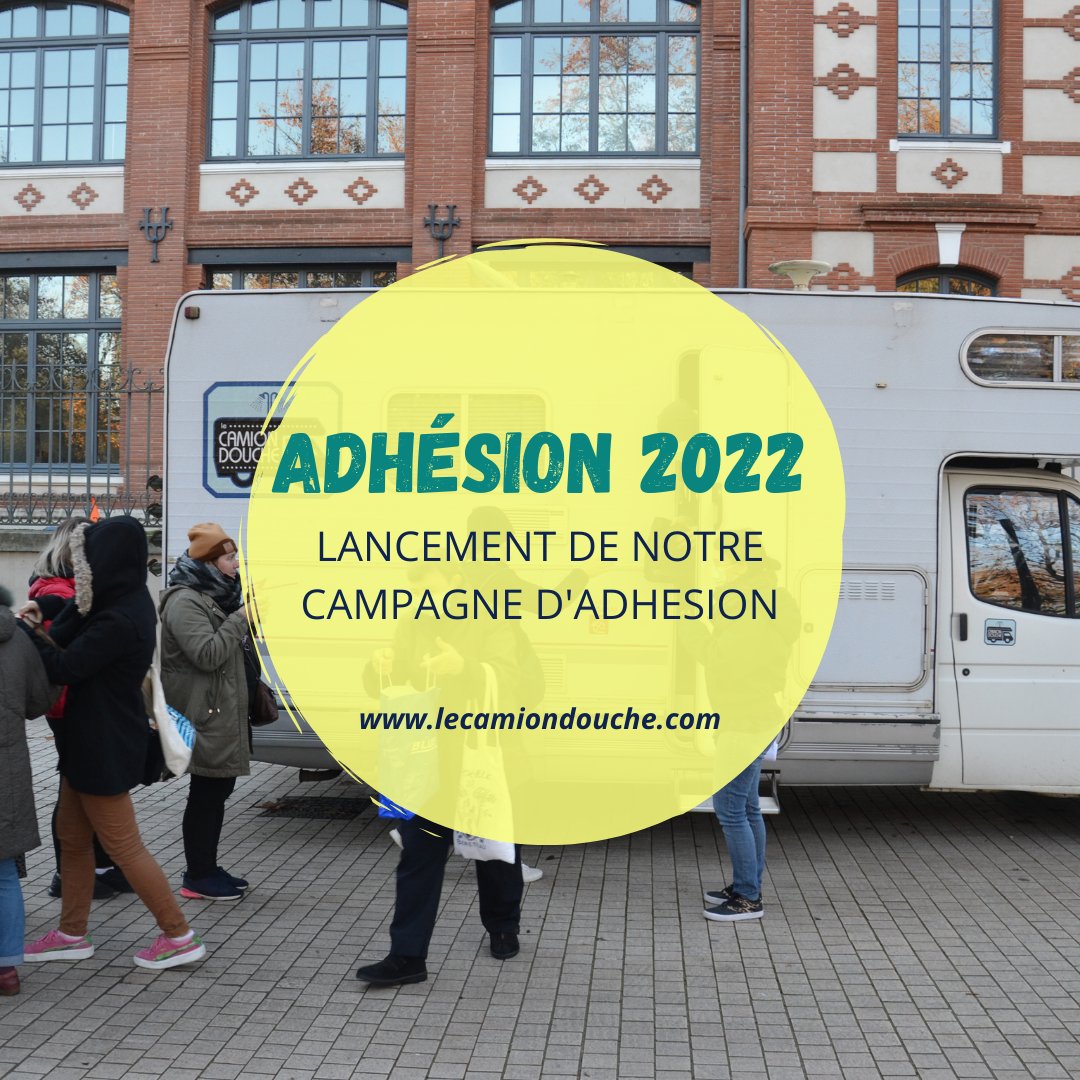 📢Top départ pour notre campagne d’adhésion/don 2022! 

Soutenez les actions du Camion Douche afin de proposer aux personnes sans-abri et mal-logées un accès à l’hygiène à travers les dispositifs mobiles. 

Pour nous soutenir 👉helloasso.com/associations/a…

Merci à tou·te·s 💪