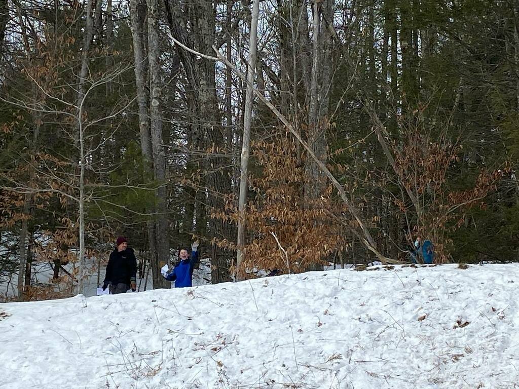 principal_north's tweet photo. One of the most unique PE lessons of the year is upon us: Animal Tracking. The students in PE gear up and walk through the woods to spot animal prints (we don’t tell them it’s also some cardio). #hereATjrb https://t.co/w4TB9wJ2I3 https://t.co/CWayHD6y7B
