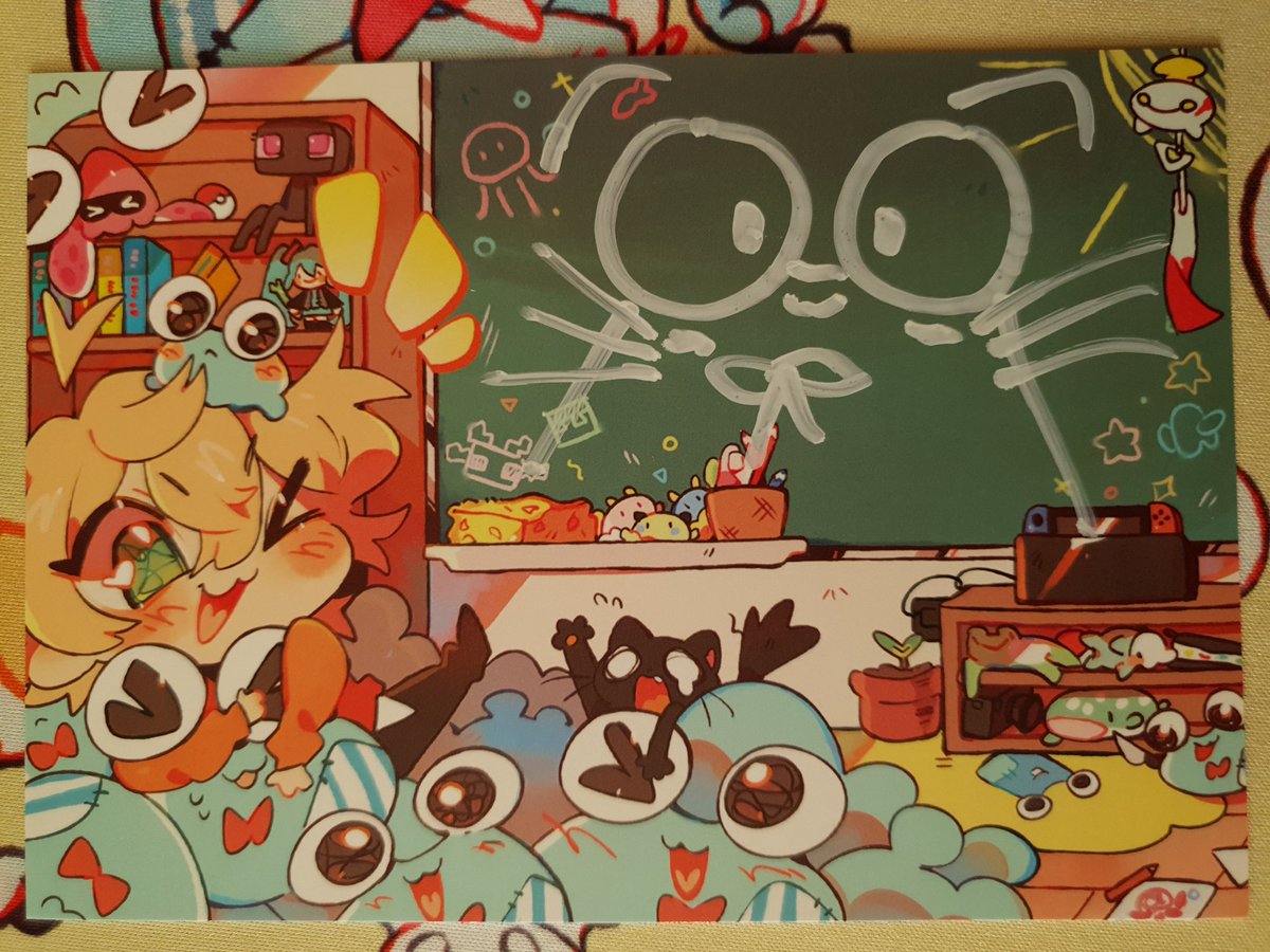 MisterTechnik's tweet photo. @maudado Mein Weihnachtsgeschenk ist endlich da, ist zwar eher Geburtstag wenn es Montag gekommen wäre, aber Schneckchen 2.0 und das Mousepad sind sooo toll OωO https://t.co/BtV8DzzMjj