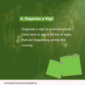 Jan 29th: The National Day of Remembrance of the Quebec City Mosque Attack and Action Against Islamophobia serves as a reminder of the work we must do as a nation to eradicate Islamophobia, hate and racism in Canada. nccm.ca/greensquare/ #GreenSquareCampaign
