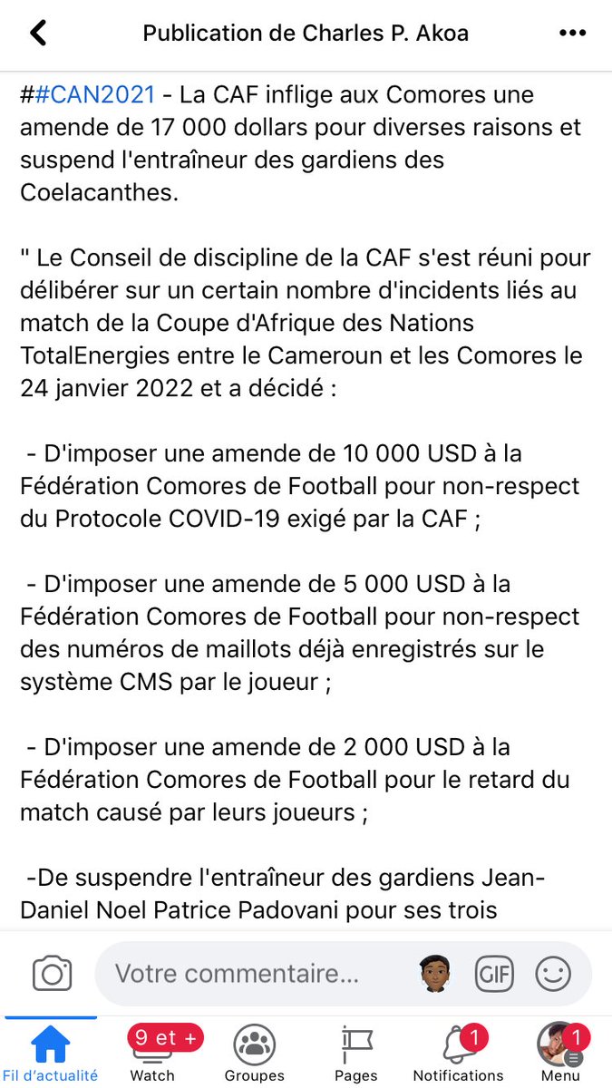 yimgaprisca's tweet photo. Les informations qu’ils ne partagent jamais!
On sait reconnaître quand on a tord!
Mais ici là ,
On a raison et rien ni personne ne va nous salir!
#Sos237
#Cameroun
#TeamCameroon https://t.co/zw90JXM4Ht