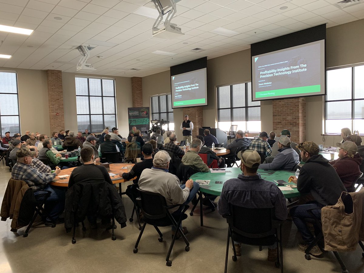 Eric Huber (@erichuber485) on Twitter photo Looking for new ways to make money on the farm? Time to hear about the top 10 and bottom 10 ROI practices on the <a href="/PrecisionPlant/">Precision Planting</a> Research Farm Winter Tour. Looking for new ways to make money on the farm? Time to hear about the top 10 and bottom 10 ROI practices on the <a href="/PrecisionPlant/">Precision Planting</a> Research Farm Winter Tour.