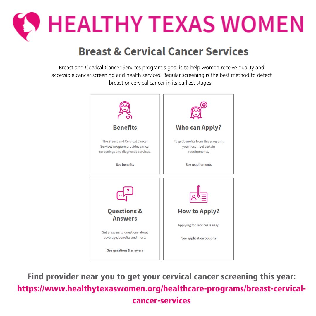 Parkland's tweet image. January is Cervical Health Awareness Month! Each year, more than 13,000 women in the U.S. are diagnosed with invasive cervical cancer. By screening with a Pap test, your doctor can detect the cancer in early stages. #CCAM #CervicalCancerMonth #HPVCancerFreeTX