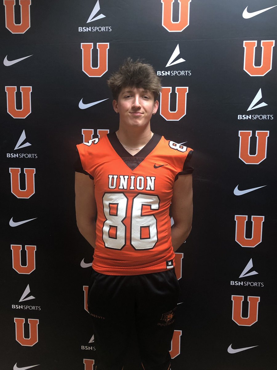 I am blessed to announce that I have received an official offer to play football at Union College! ⚫️🟠 <a href="/UnionBulldogFB/">Union Football</a> @CoachAlexBelll <a href="/FernCreekFB/">Fern Creek Football</a> <a href="/CoachJoshAbell/">Joshua Abell</a> <a href="/Coach1Tyme/">Ryan T. Montgomery™️</a>