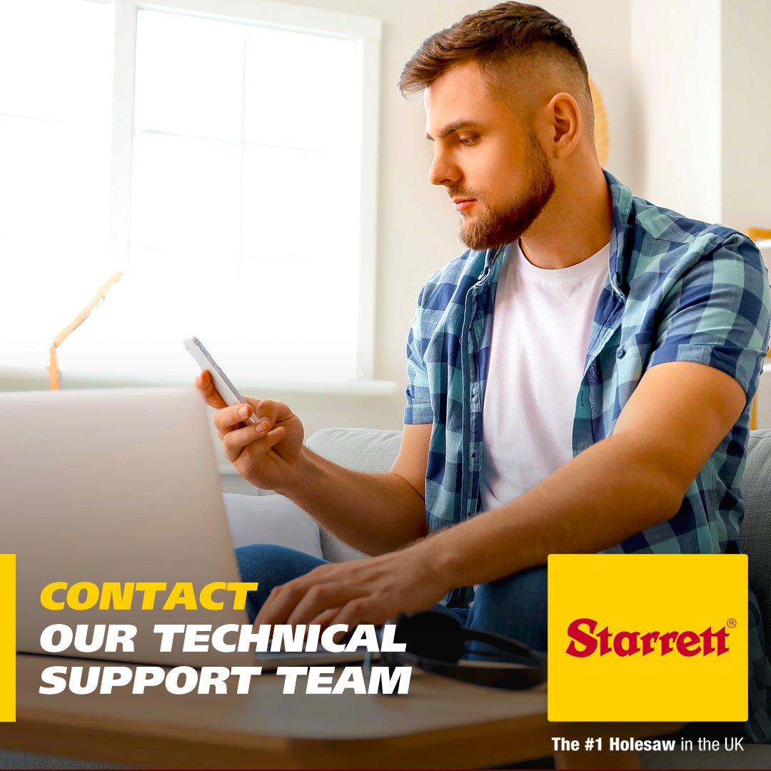 Did you know you can speak directly with our Technical Support team? Whether you have a product query or a question about which product will work best, speak to our advisors for free. To book now visit > bit.ly/Starrett_Cutti…

#Starrett #CuttingSolutions #TechnicalSupport