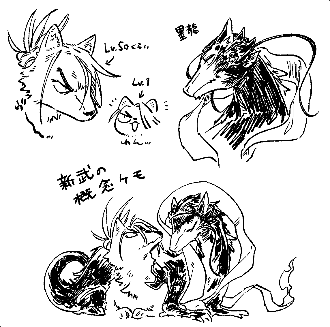 癖(へき)だいばくはつ ケモ注意だ!!!!新武 