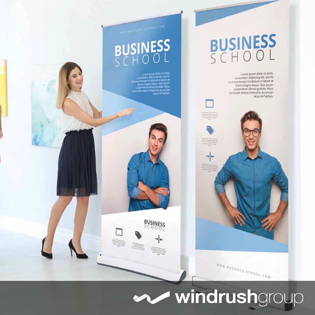 Happy Friday from all the Windrush team! 
DID YOU KNOW? 
Pop up banners are a great way to advertise not only your business but also your products! Get in touch with the sales team on sales@windrushgroup.co.uk or call 01993 772 197 for more information. 
#rollerbanners