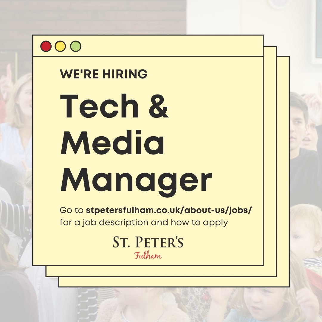 St Peter's Fulham tweet media