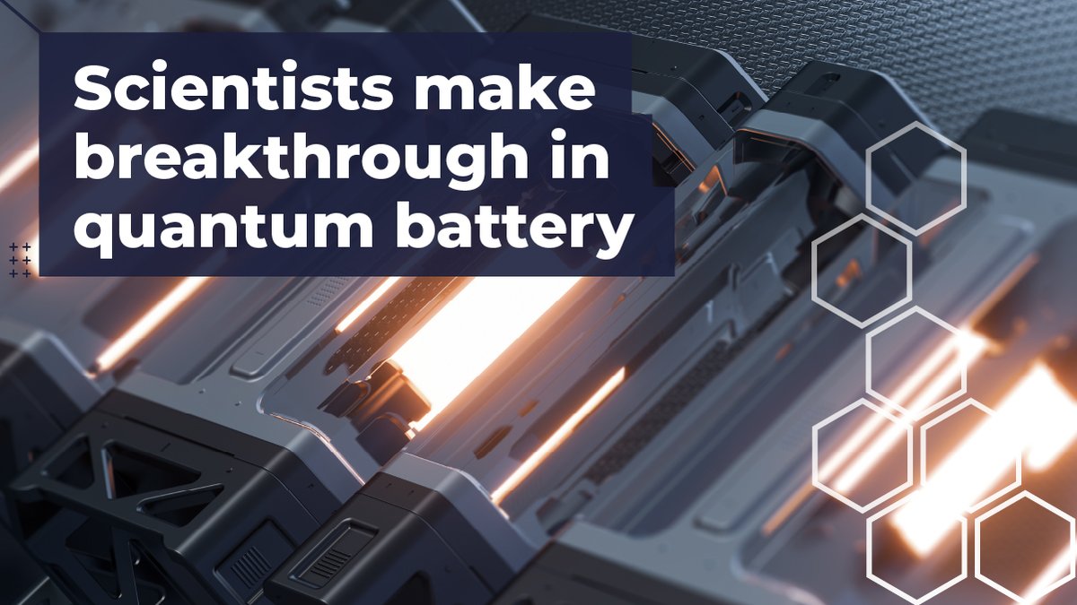 Massive progress has been made towards developing quantum batteries, which would revolutionise energy storage. A quantum battery would charge via ambient light using a process called superabsorption, in which the larger a battery is, the faster it could be charged... 1/