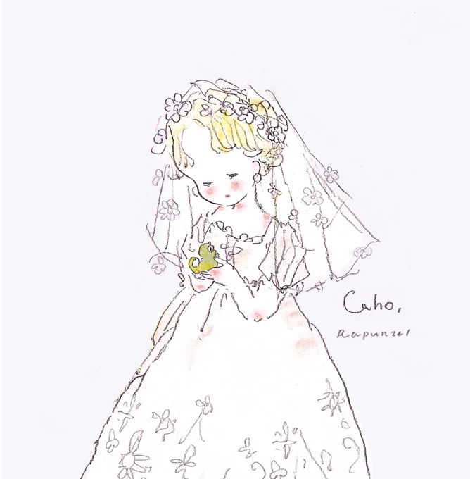 ウェディングプリンセス💍🪞💐🍎 