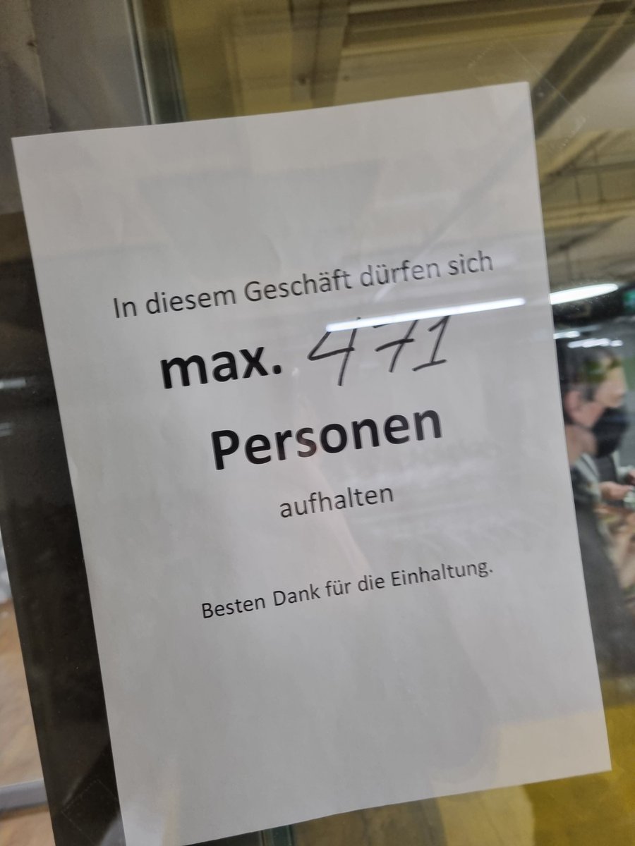 Hoffentlich verzählt sich nie jemand...