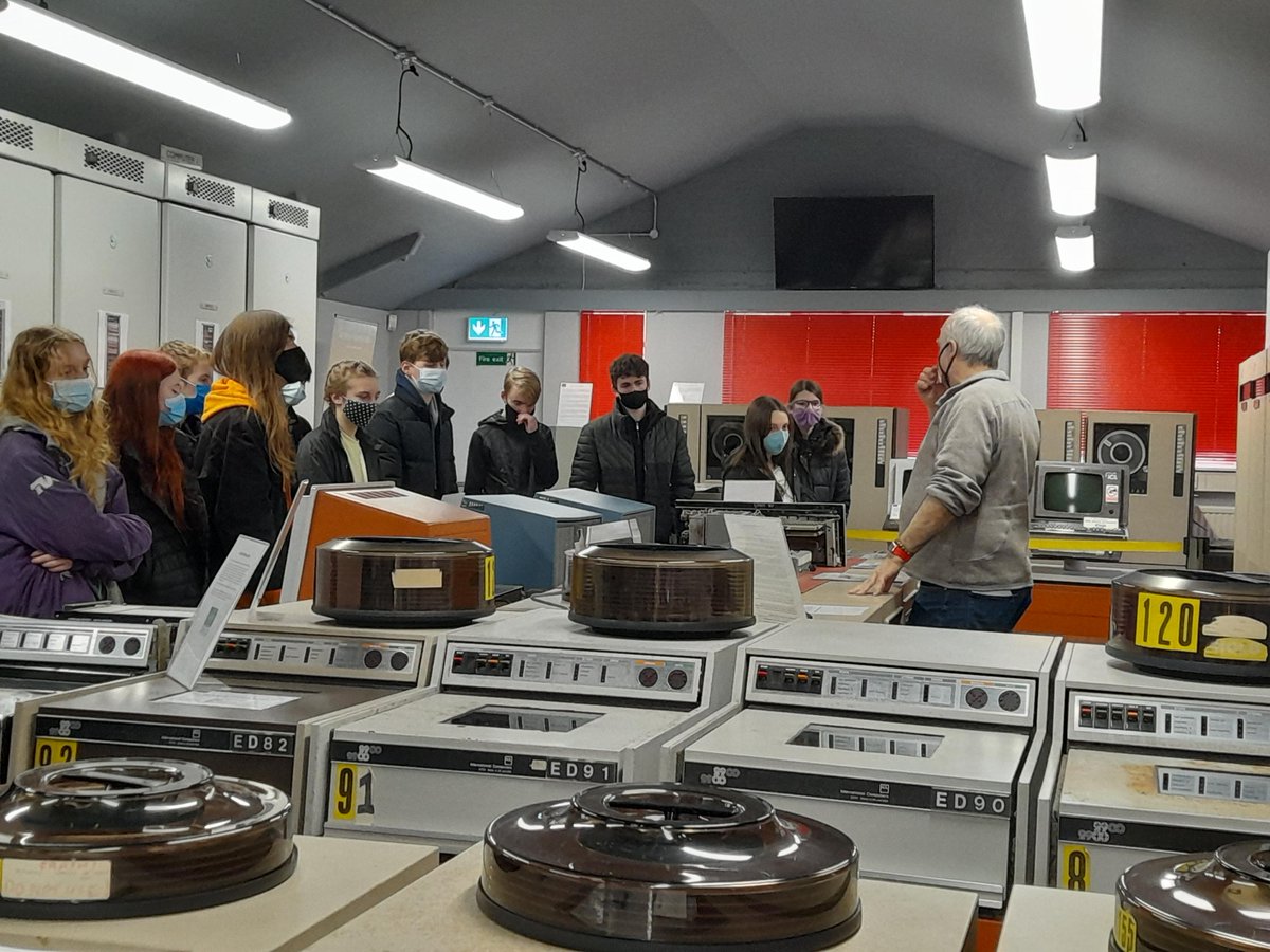 52 Yr 10, 11, 12 &amp; 13 students enjoyed a trip to the National Museum of Computing (<a href="/tnmoc/">TNMOC</a>) last week &amp; Yr 12 student Jess said of the trip, "I thought that the 'Power of Primes' activity was amazing as it highlighted the importance that prime numbers play in cryptography..."