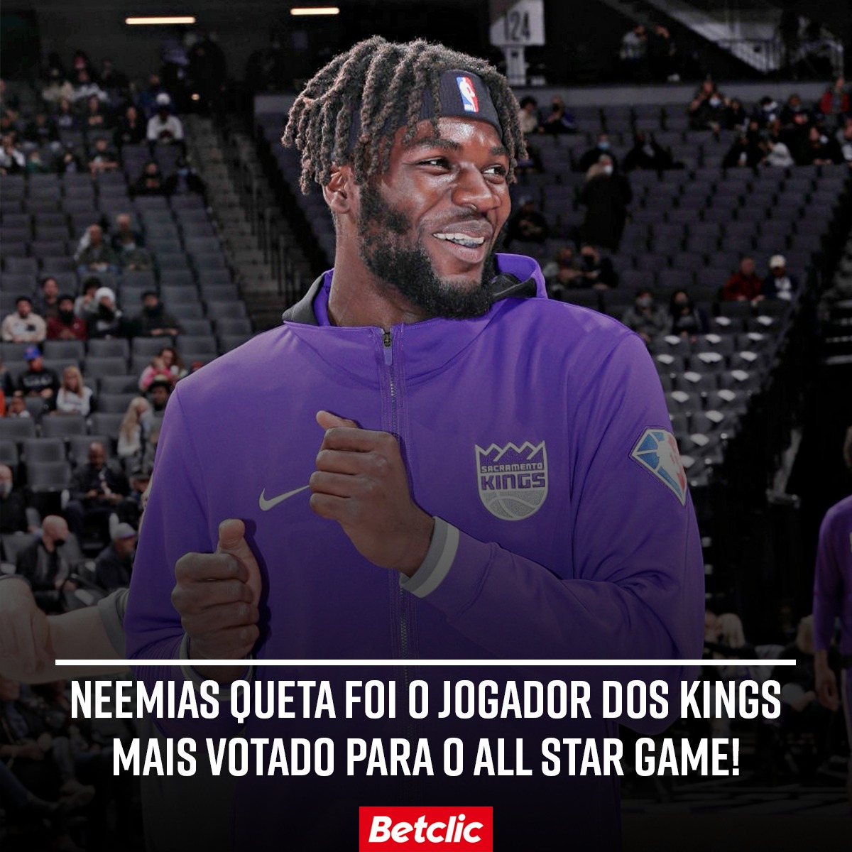 🇵🇹🏀 O português obteve 88.534 votos do público, ficando no 25.º lugar de todos os jogadores presentes na NBA!