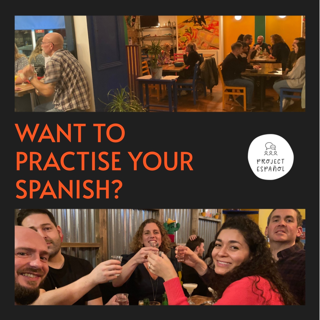 If you haven't managed to get away on holiday, it's tricky to practise your Spanish in an informal setting. Come to <a href="/chuchostacos/">Chucho's</a> on Wednesday 16th February to share food, drink and conversation with fellow Spanish speakers &amp; learners. Bookings  projectespanoluk@gmail.com