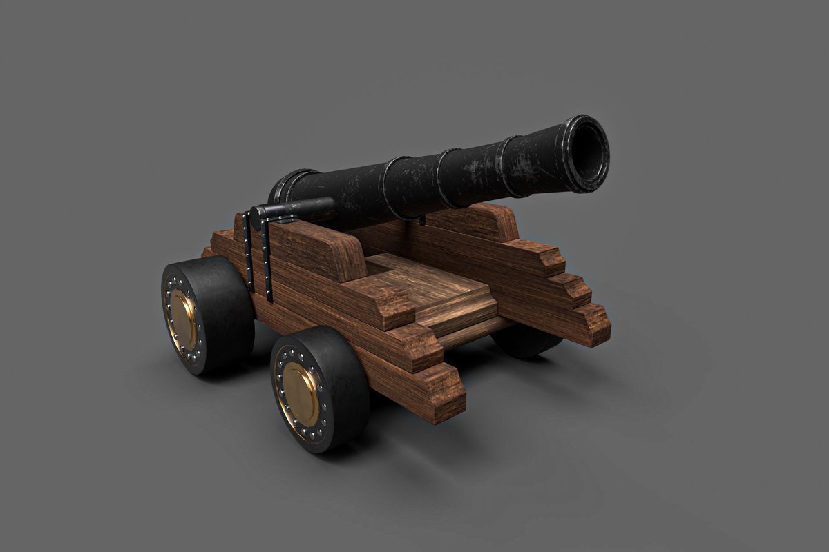 mudit05srivast's tweet photo. Hey folks,I made this 3D model of cannon using software - @autodesk @Substance3D @Photoshop @Apple @AppleMusic #3DModel #3dart #3ddigitalartwork @3DWorldMag @Cool3DWorld @3dsystems @3DArtist @gojektech @agoda @figma @amazonIN @dribbble https://t.co/tMqsAIyEVa