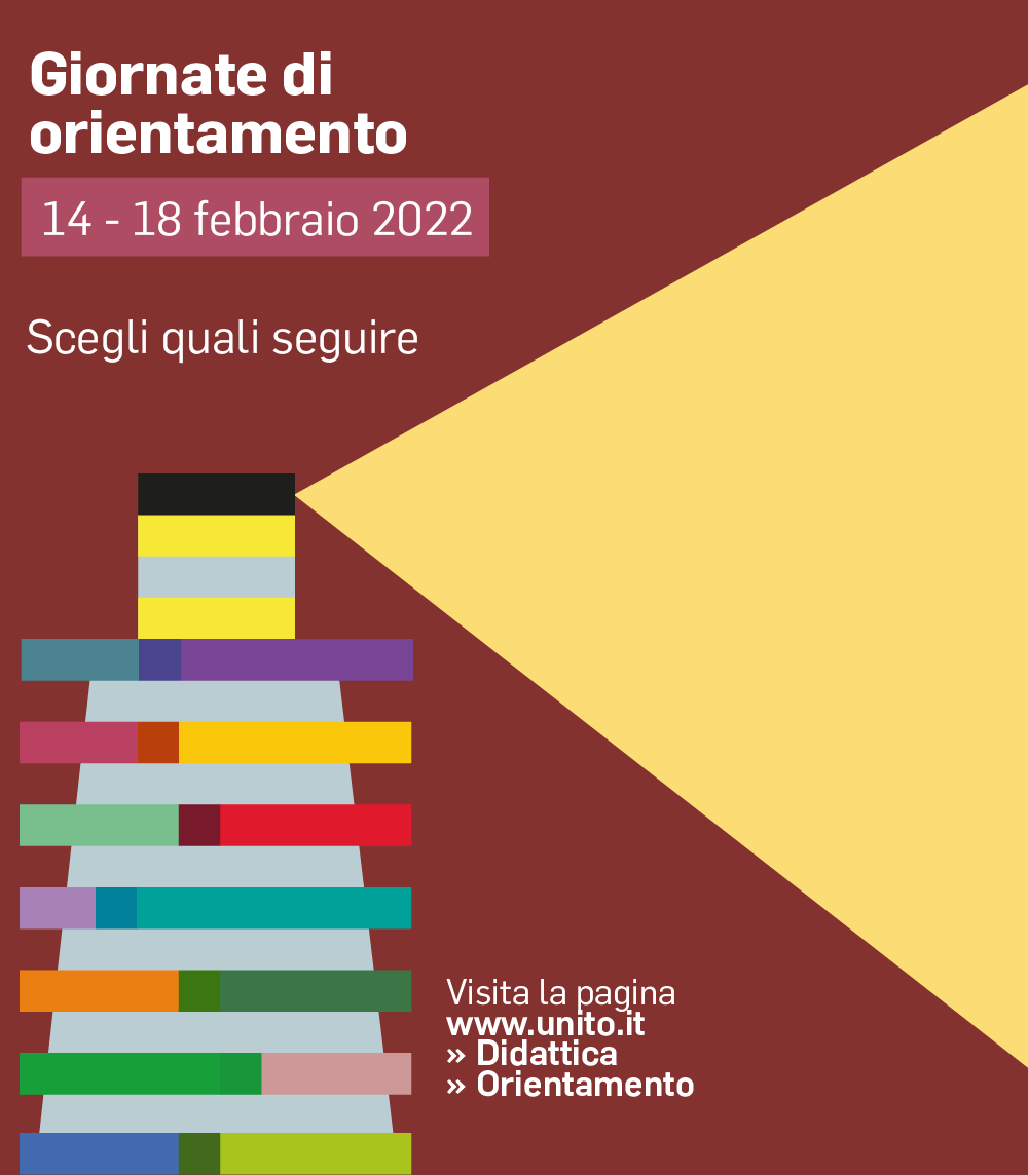 unito's tweet photo. Dal 14 al 18 febbraio, UniTo si presenta durante le Giornate di orientamento on line.
Docenti dei diversi Dipartimenti presenteranno i corsi di studio per l’a.a. 2022/23.
Dopo le presentazioni, spazio per le domande in un Q&amp;A dedicato
📅Calendario completo
https://t.co/Pw29nAl4qI https://t.co/DsFVPue8Xd