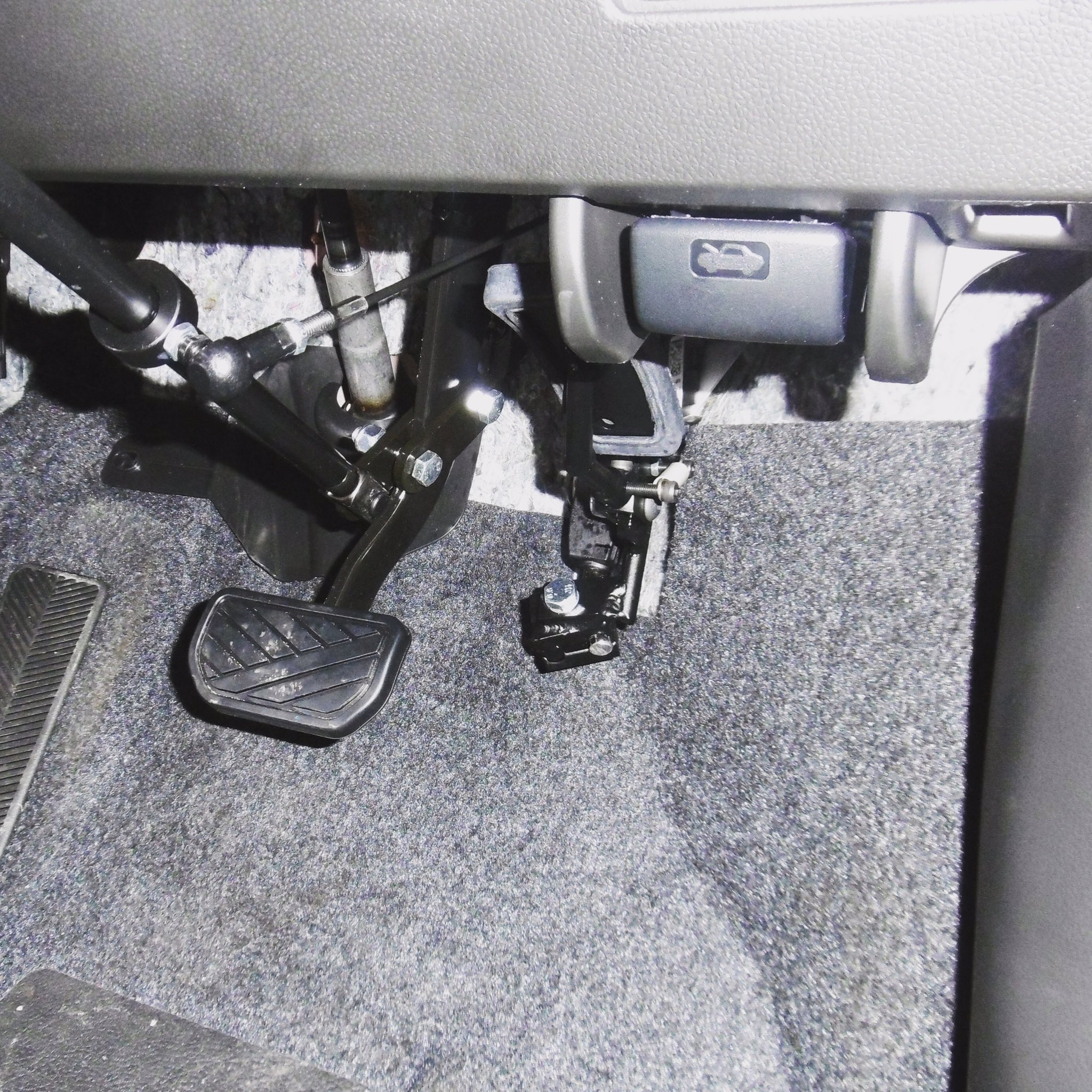 Hinged Accelerator Pedal