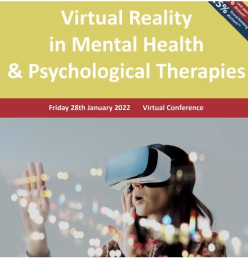 JoeCW1980's tweet photo. Fantastic conference on using VR to treat a range of MH problems looking forward to exploration of this digital tool in MHLD inpatients @Jennieglee https://t.co/DuNhh9nBBo