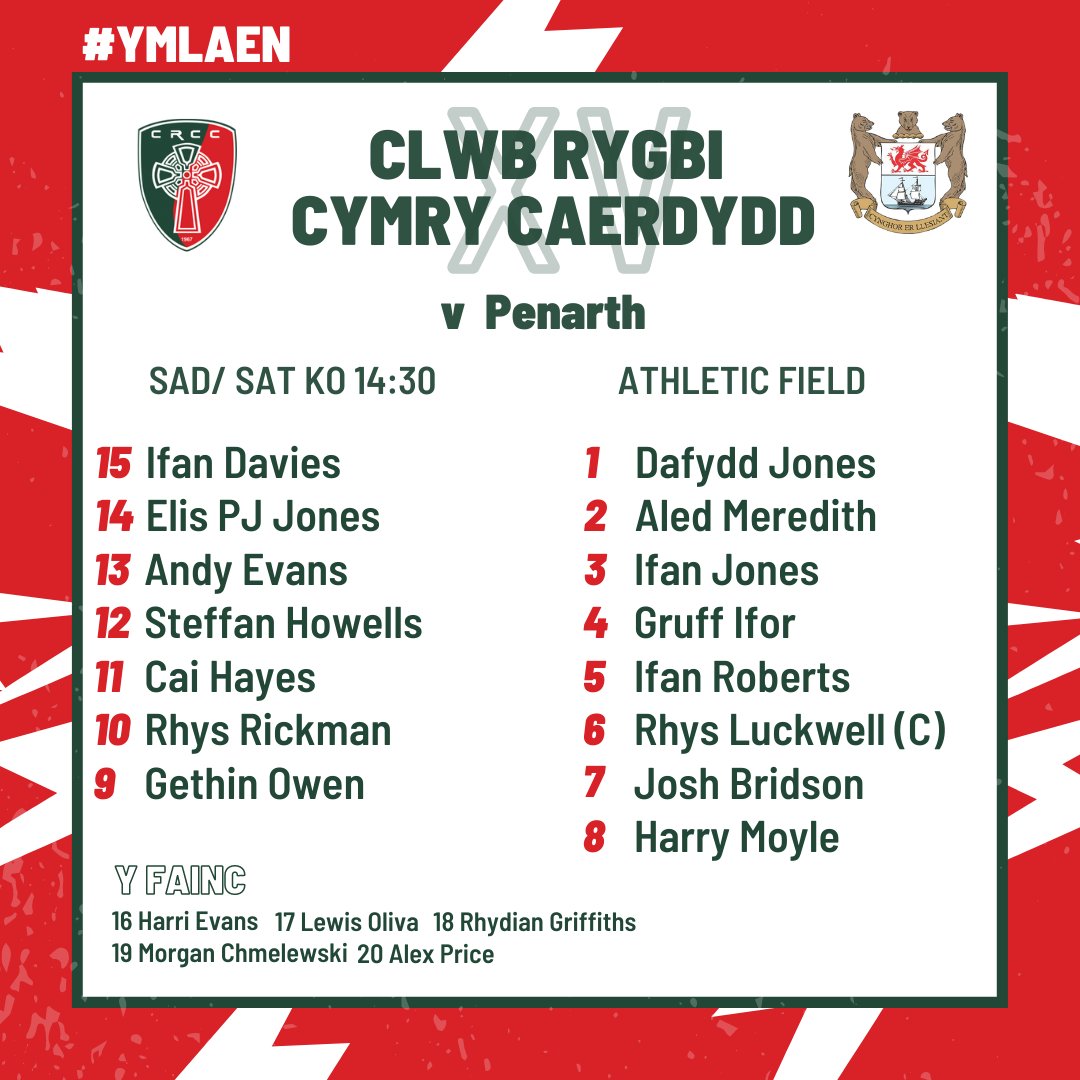Clwb Rygbi Cymry Caerdydd tweet media