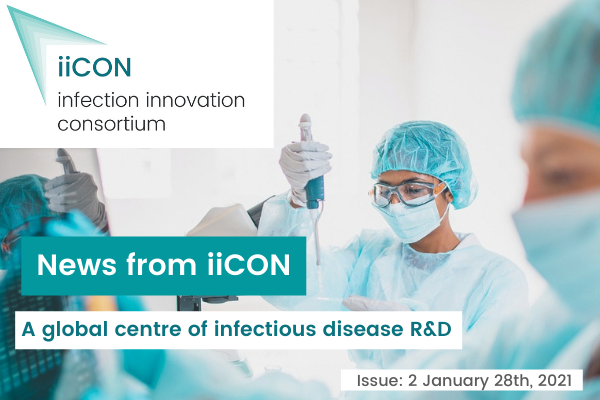 Our latest newsletter exploring iiCON's Diagnostics platform is now live. Click the link to find out more about our pioneering projects 👉bit.ly/3o5X0E4 

 #InfectionInnovation #Diagnostics