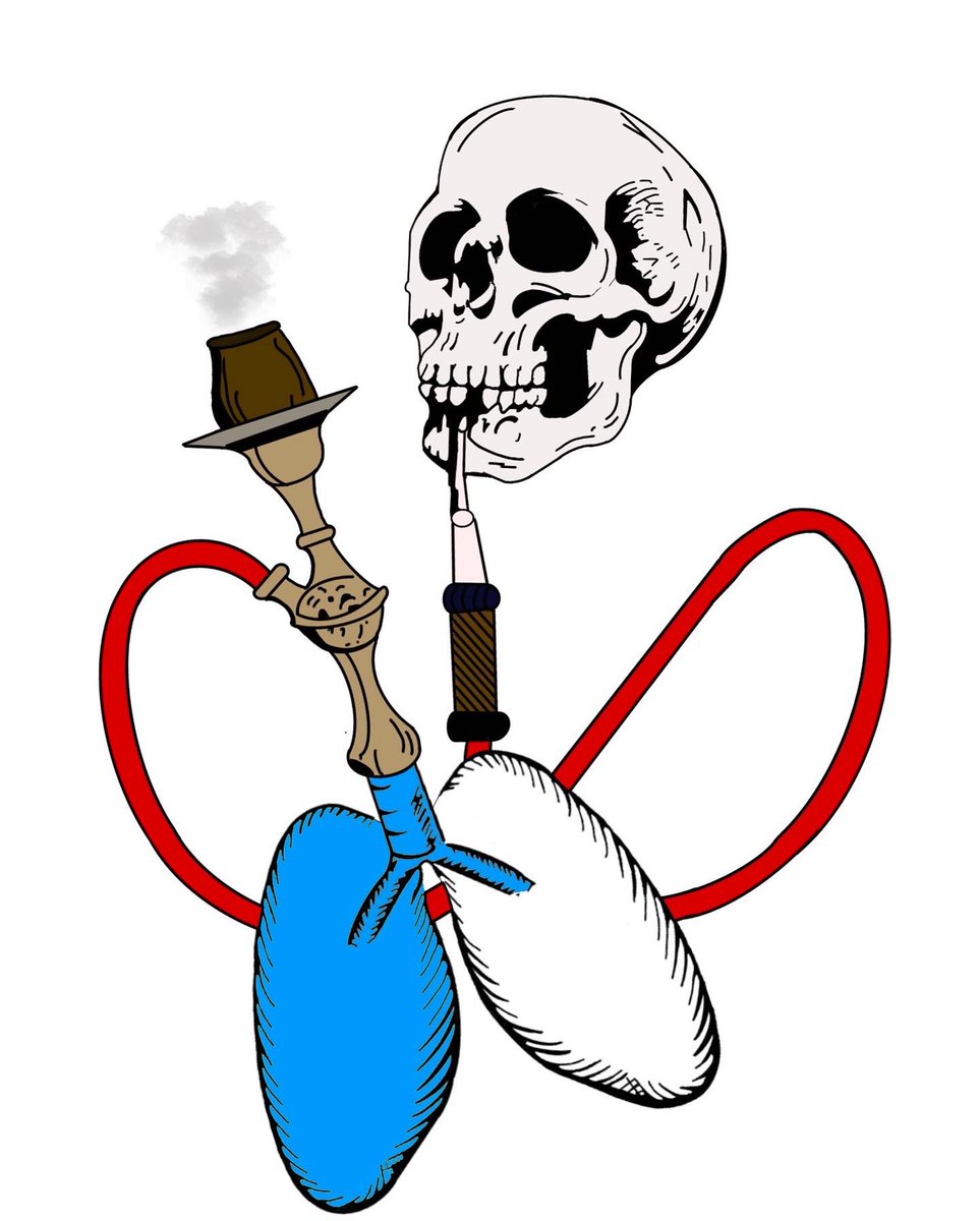 _art_nft_'s tweet photo. Smoking kills. Each hookah breath is an exhalation from each organ. https://t.co/lZNZE3DB03
