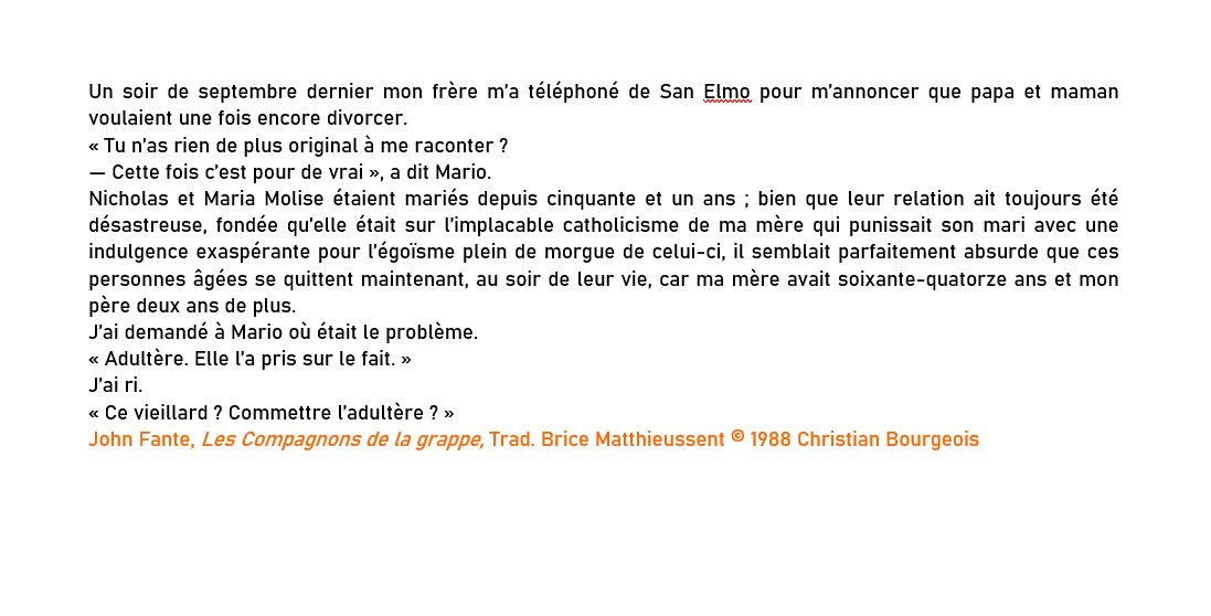 ToupiesH's tweet photo. Un extrait de roman, pour donner envie de lire ou relire l’œuvre et son auteur.
#JohnFante
#ChaqueJourEstUnRoman #UnRomanUnExtrait https://t.co/uS7uHQI9If