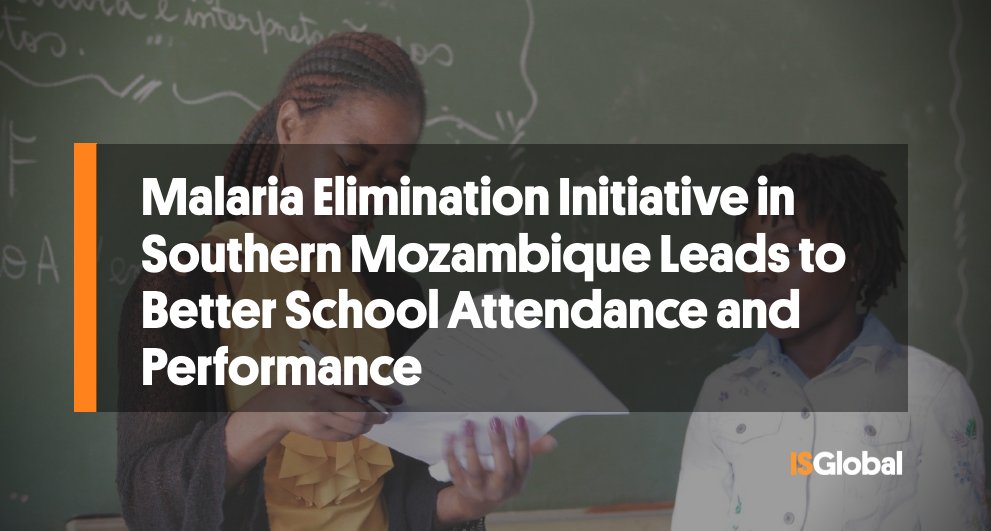 ISGLOBALorg's tweet photo. 🧒🏿 🎒 A new study led by #ISGlobal has found that a #malaria elimination initiative in southern #Mozambique resulted in higher school attendance in the district where the intervention took place, as well as better school grades.
cc @Manhica_CISM #MALTEM
https://t.co/XvQ4SoaQ3x https://t.co/xS1yt1tFHX