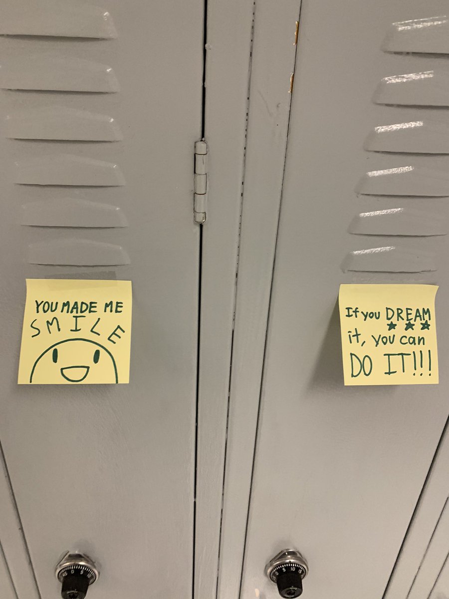 meldeag's tweet photo. So excited for everyone to come in and see our positivity post its! Thanks so much to all of my after school helpers!! #KindnessMatters #thegreatkindnesschallenge @SELCoachConti @sel_spartan @camatotois https://t.co/kz32oW1Qig