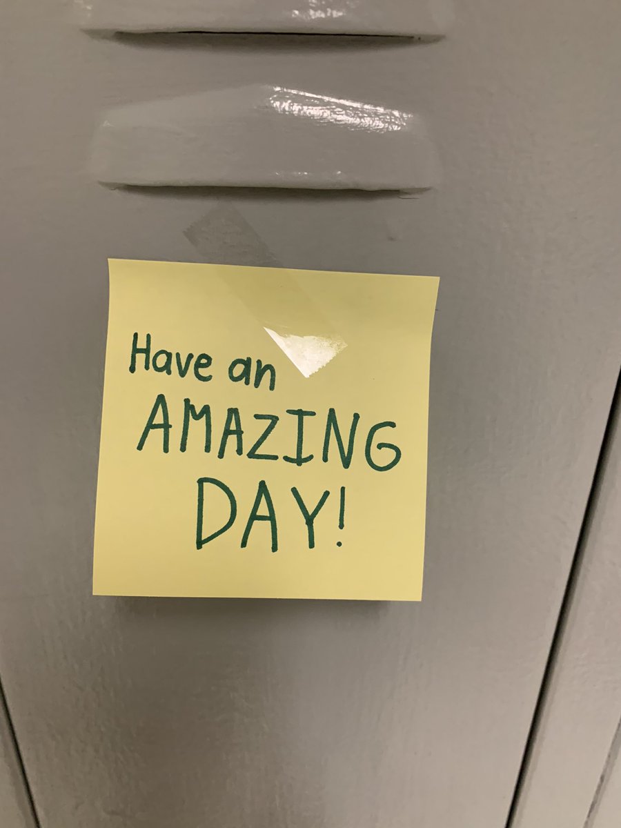 meldeag's tweet photo. So excited for everyone to come in and see our positivity post its! Thanks so much to all of my after school helpers!! #KindnessMatters #thegreatkindnesschallenge @SELCoachConti @sel_spartan @camatotois https://t.co/kz32oW1Qig