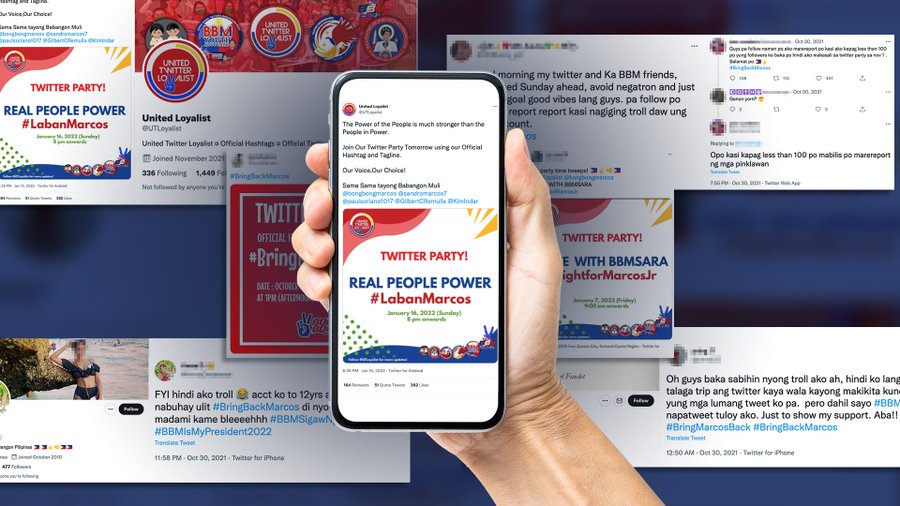 gijn's tweet photo. Political conversation on Twitter is heating up in the Philippines. 

@rapplerdotcom analyzed tweets using the hashtag #LabanMarcos &amp; accused those behind the accounts of "tweeting to make noise &amp; drown out dissent." Story in Top 10 #ddj. https://t.co/Nsjp7e9Mrb @gabybaizas https://t.co/uJlwJfqx75