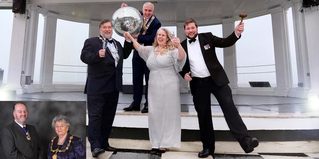 Scarborough Borough Mayor (@sbcmayor) on Twitter photo 💃 Let's dance!
Our grand charity ball, co-hosted with former Mayor and Consort, Cllr Hazel Lynskey and Mike Lynskey, will make a triumphant return to <a href="/scarboroughspa/">Scarborough Spa</a> on Friday 11 March.
⭐ With The Yorkshire Auctioneer <a href="/angusashworth/">Angus Ashworth</a>
Get tickets at tinyurl.com/56f8ztzd 💃 Let's dance!
Our grand charity ball, co-hosted with former Mayor and Consort, Cllr Hazel Lynskey and Mike Lynskey, will make a triumphant return to <a href="/scarboroughspa/">Scarborough Spa</a> on Friday 11 March.
⭐ With The Yorkshire Auctioneer <a href="/angusashworth/">Angus Ashworth</a>
Get tickets at tinyurl.com/56f8ztzd
