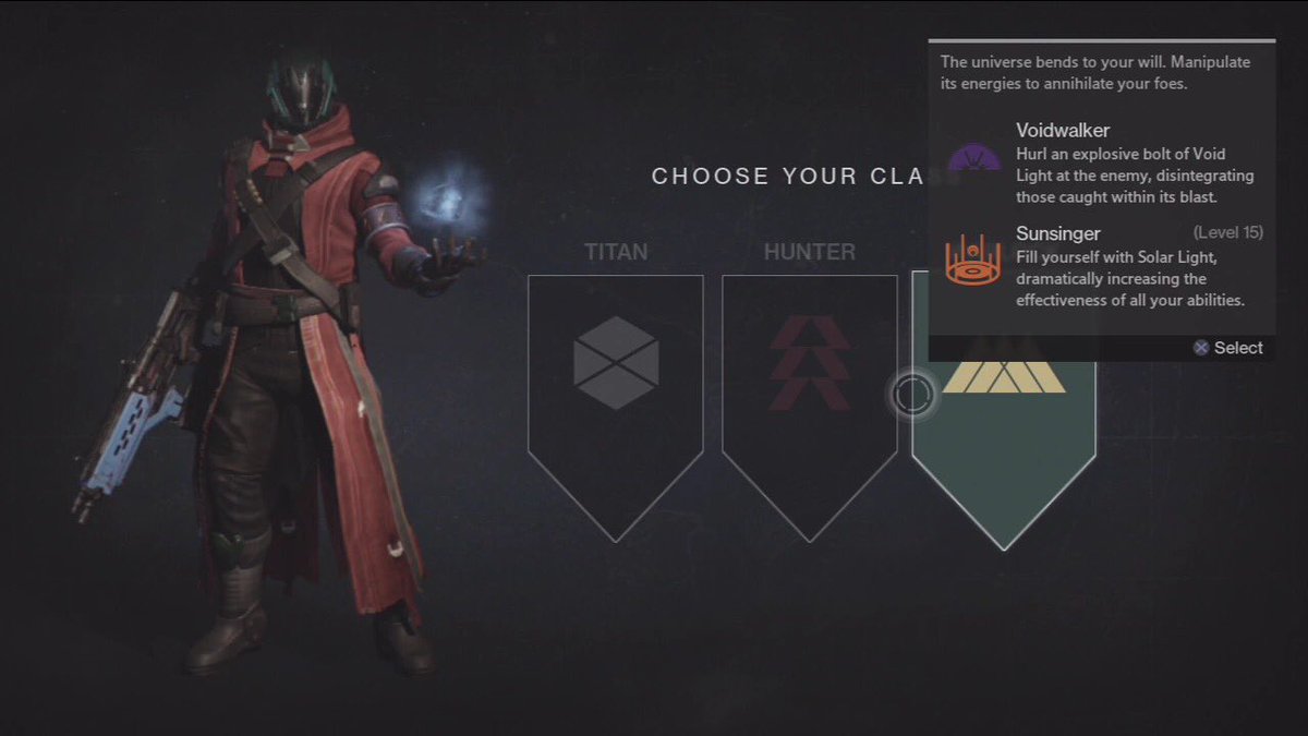 DestinyNostalgi's tweet photo. POV: You just got Destiny 1 and it’s time to choose your class. https://t.co/p8SwXv0UjH