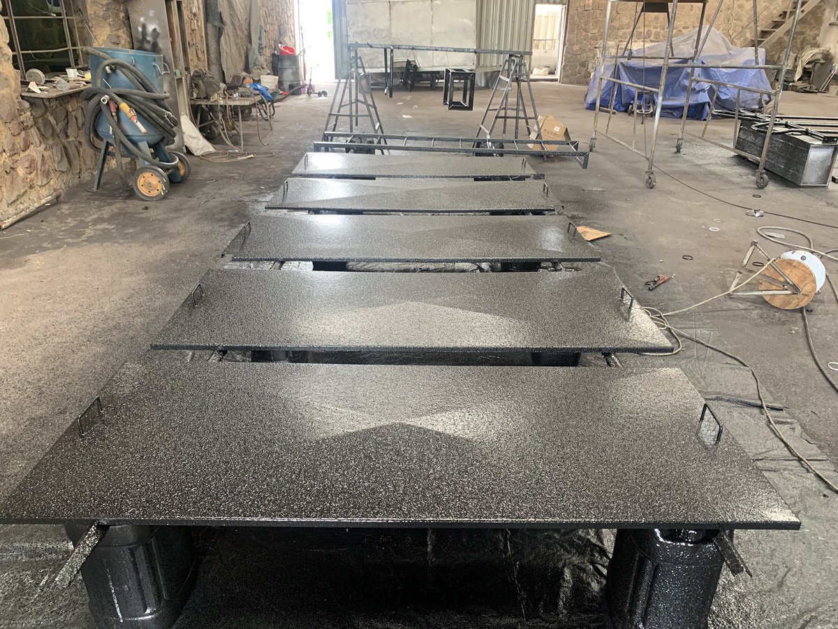 ChukuruLodge's tweet image. Tuff Guard - Water storage container Sandblasted and sprayed with Polyurethane fine rough coat 
#rubberizing #RustControl #waterproofing #polyurethane