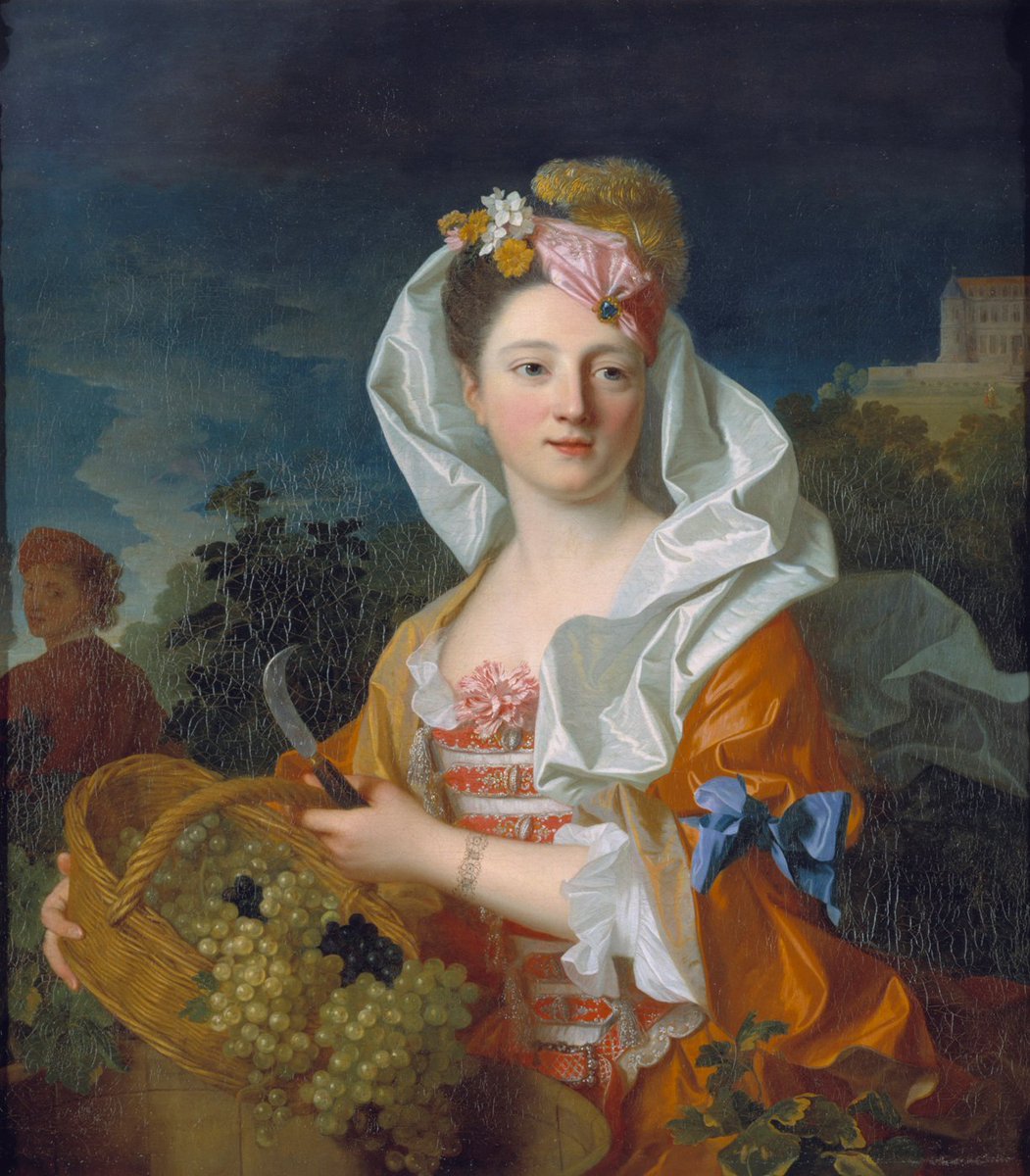 OldPortraiture's tweet photo. Born #OnThisDay in 1674: French painter #JeanRanc (1674-1735)

Portrait of a Lady as Pomona, 1700-35 

#Ranc #FrenchBaroque https://t.co/YtxII6SAsg