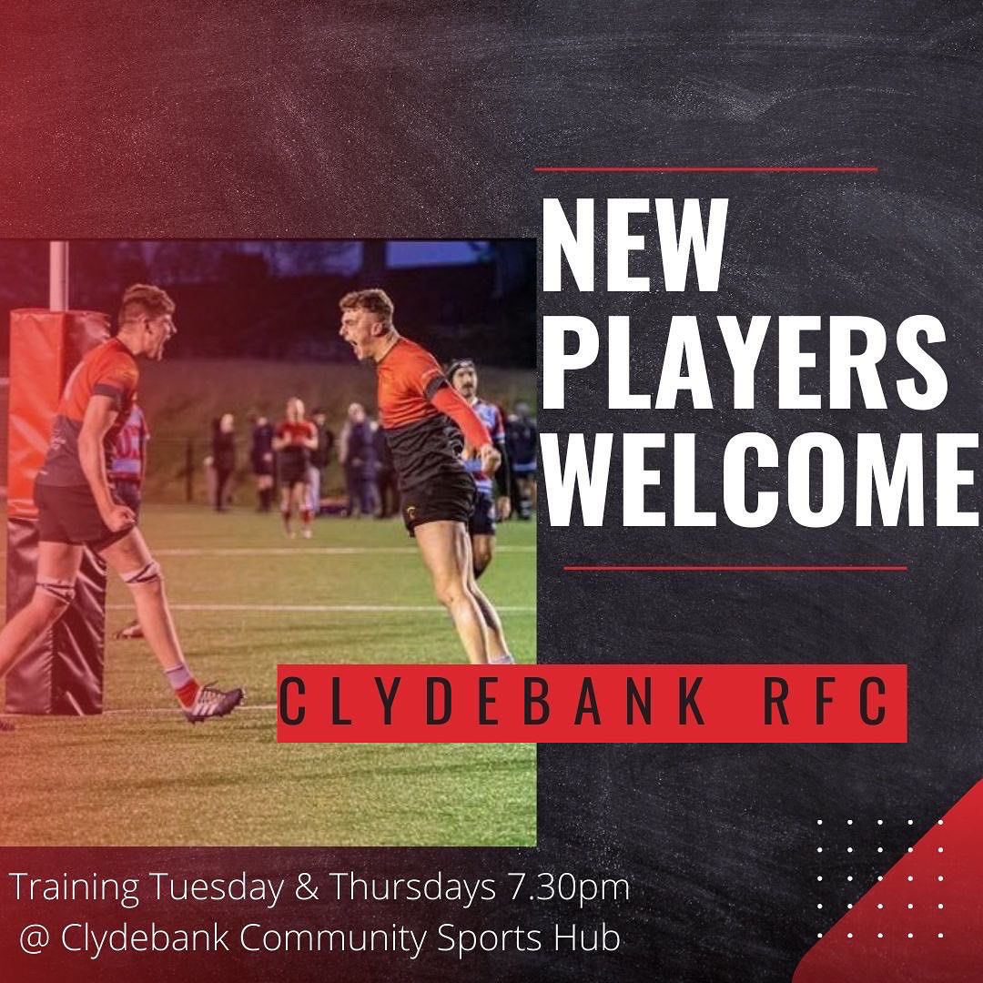 Clydebank Rugby Football Club (@clydebankrfc) on Twitter photo 