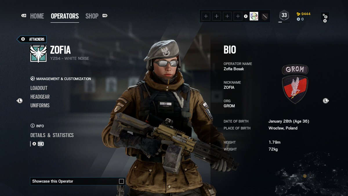 DatesInGaming's tweet photo. 28 January - Happy Birthday Zofia Bosak, GROM operative ZOFIA #RainbowSixSiege 

@Ubisoft @UbisoftMTL #Gaming #Xbox #PlayStation #PC #eSports #Multiplayer https://t.co/6QBMuVqLrW