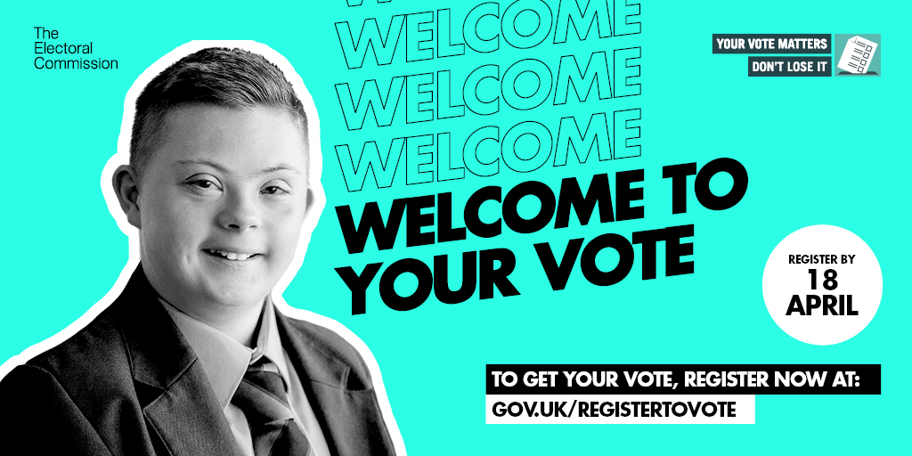 OfficialSYP's tweet photo. 🗳️Welcome to your vote!🗳️

If you're aged 16 or over and live in Scotland, you can vote in the Scottish Council elections this May!

🗓️Make sure you register before the 18th of April - it only takes 5 minutes! #WelcomeToYourVote

Register here: https://t.co/5hpVOsbvtW https://t.co/RB3xFNedYd
