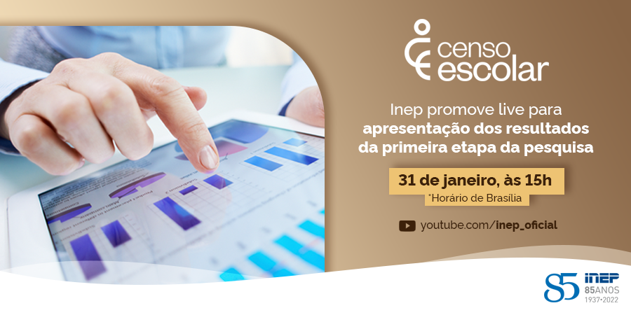 undime's tweet photo. @inep_oficial apresentará resultados do Censo Escolar na segunda (31). Live de apresentação dos resultados da primeira etapa do Censo Escolar 2021 será às 15h (horário de Brasília), no canal do Instituto no YouTube

Saiba ➕ https://t.co/Ei1hhiNpI3 https://t.co/pkeQCzFMsw