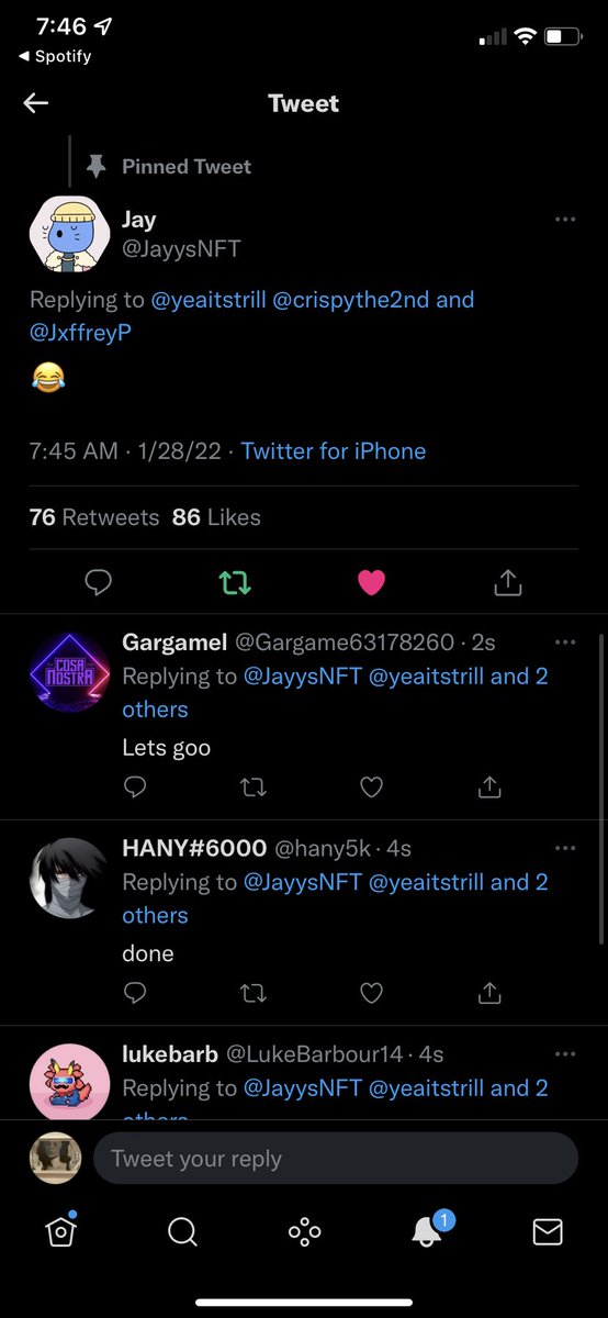 vncent_NFT's tweet photo. @JayysNFT @yeaitstrill @crispythe2nd @JxffreyP Early bird bro https://t.co/FFq3emuoIk