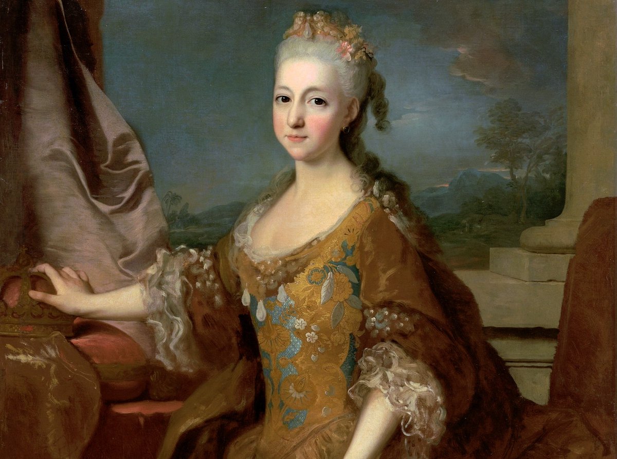 OldPortraiture's tweet photo. Born #OnThisDay in 1674: French painter #JeanRanc (1674-1735)

Portrait of #LouiseÉlisabethofOrléans (1709-42), Queen of Spain, 1724

#Ranc #FrenchBaroque https://t.co/S4EQdKNzCj