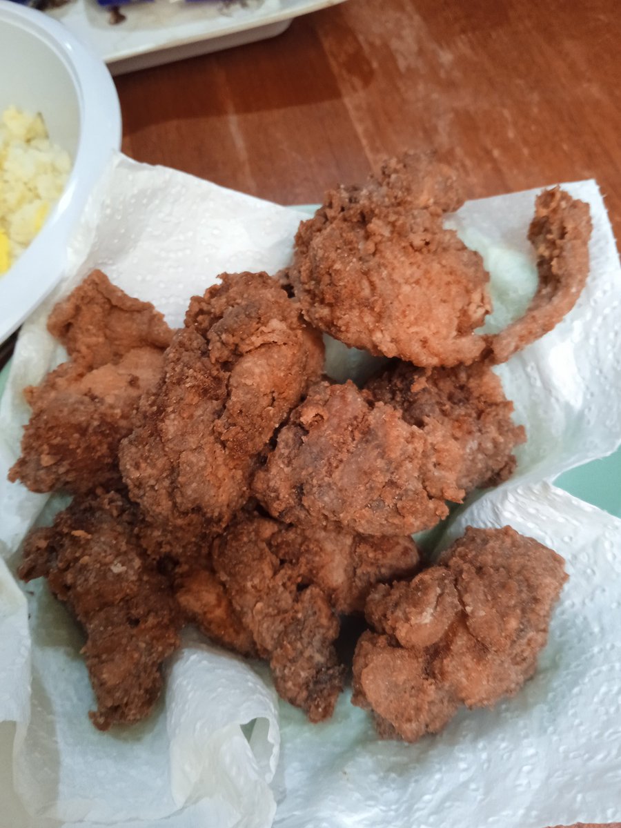 # Lunch time dish/ deep fry chicken....
:)