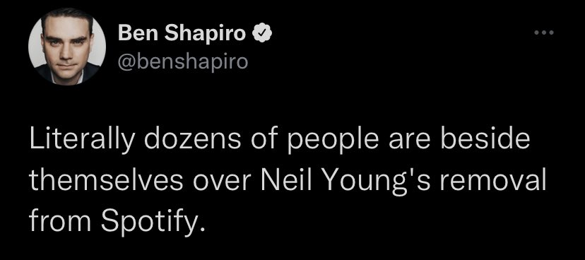 Steven_Hyden's tweet photo. It’s so funny to me that right-wingers have to pretend now that Neil Young makes bad and unpopular music. If you can’t acknowledge that RUST NEVER SLEEPS or TONIGHT’S THE NIGHT is awesome then politics have truly poisoned your brain. https://t.co/Jo71O1tEe5