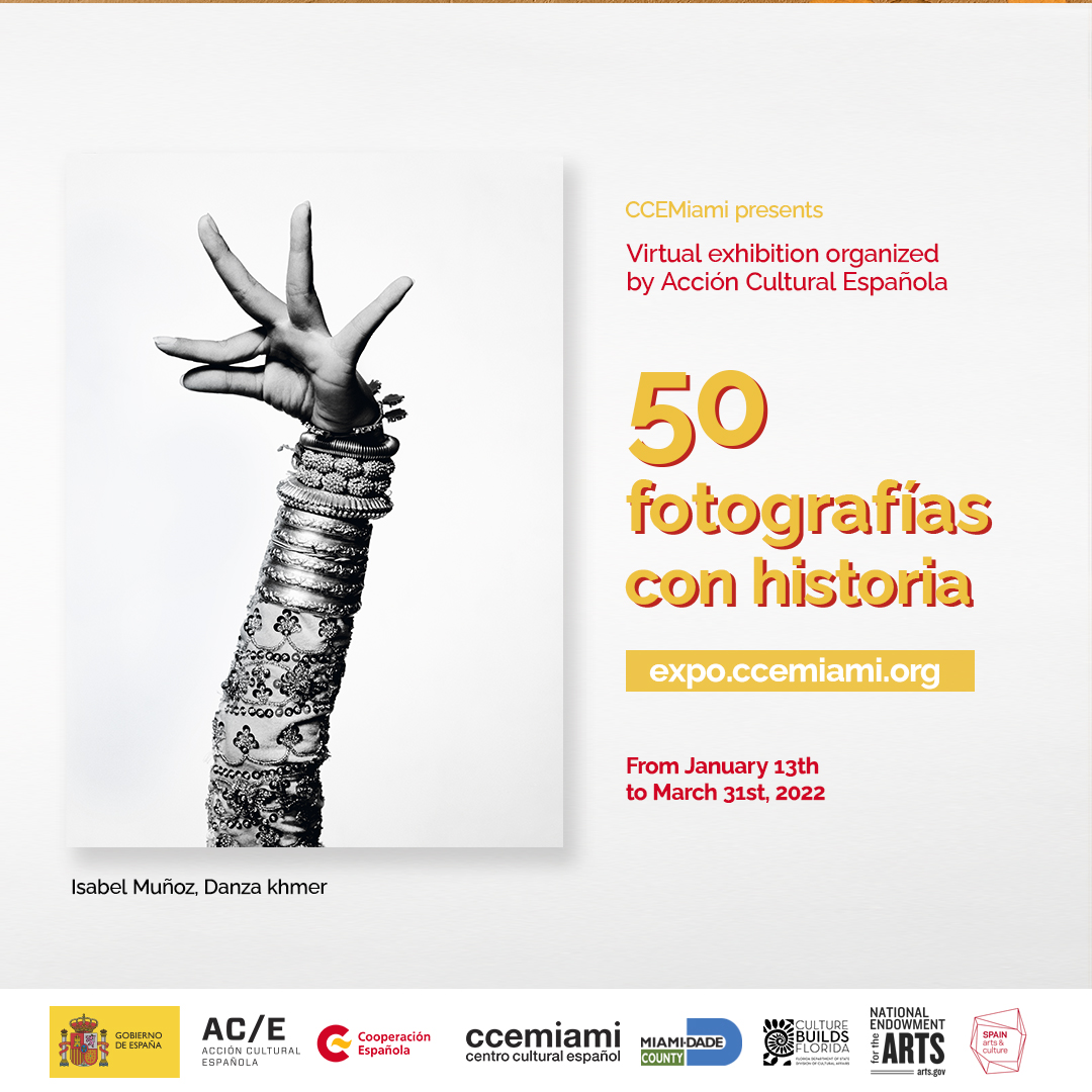 📸 ¿Te apetece ver una exposición pero sin salir de casa? Te invitamos a adentrarte en la historia de España a través de las fotos exhibidas en esta #visitavirtual de #50FotosConHistoriaExpo, de la mano de <a href="/ccemiami/">Centro Cultural Español</a>.

Accede a expo.ccemiami.org