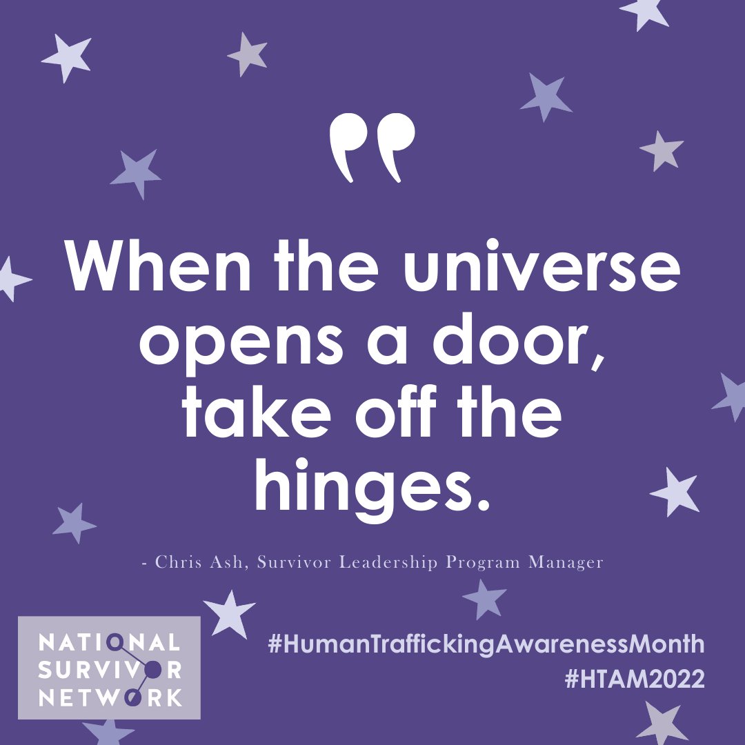 NtlSurvivorNet's tweet photo. Whenever we have the privilege of supervising or mentoring survivors in their movement leadership, we are succession planning – not just for ourselves or our organizations, but for our movement. Empowering new leaders & youth leadership is succession planning. #HTAM2022 https://t.co/9AdfW8iHht