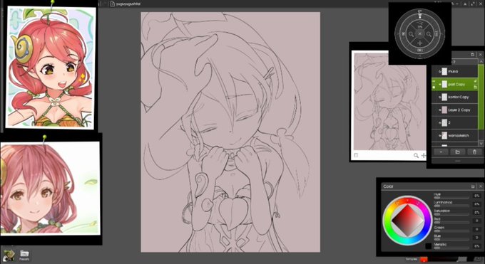 ライブでここまで進みました #今日のライブ進捗 https://t.co/ZlhlGttSTz 