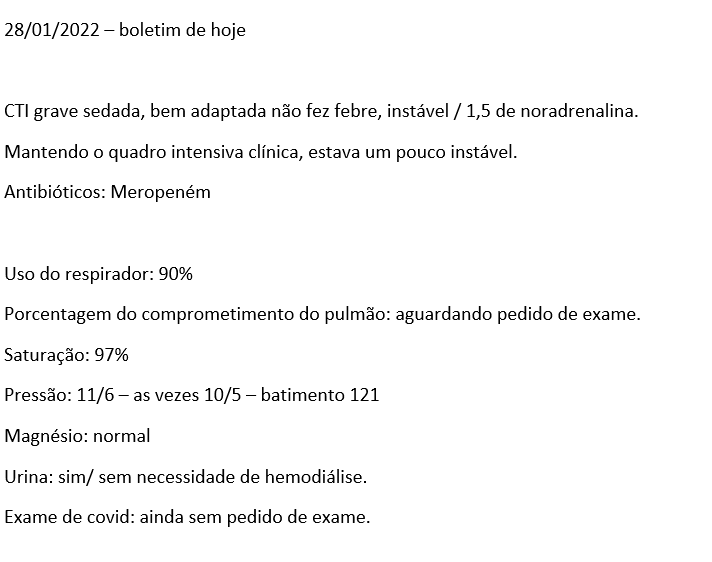ldasmachine's tweet photo. Noticias da Luci de hoje, provavelmente logo menos devem tirar ela da intubação e é orar muito para que ela se mantenha, o respirador baixou o uso em 10% e já é uma vitória, fora que ela tem se mantido.
Só a agradecer aos enfermeiros e medicos por tudo <3 https://t.co/wVHkUmsrPp