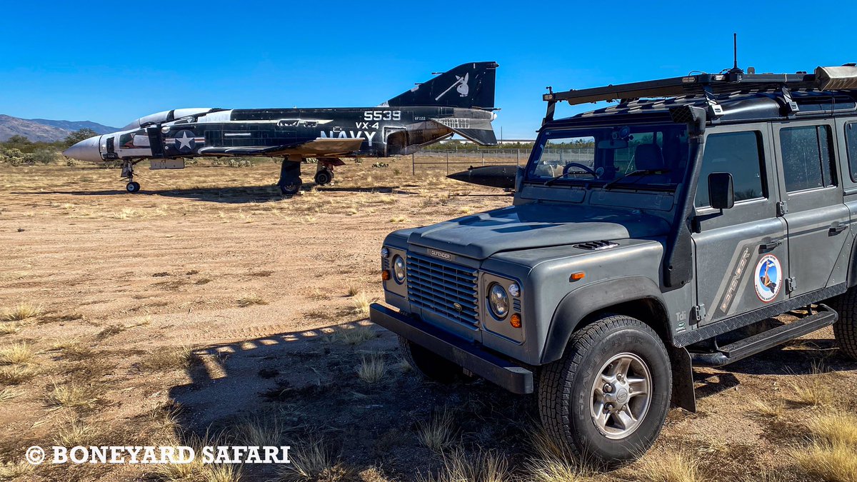Boneyardsafari's tweet photo. #f4bunnyroadtrip grab your flight jacket, put on your aviators and join us on the next Boneyard Safari as we ride with F-4S 155539 of VX-4 to her new home at Castle Air Museum #navalaviation #f4phantom #aviationsafari #aviationpreservation #boneyardsafari #usnavy #castleairmuseum https://t.co/a0QrL3Qq1N