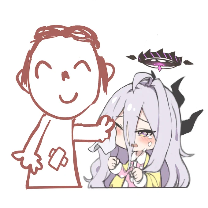 #ブルーアーカイブ #ブルアカ
エデン条約泣くひな 