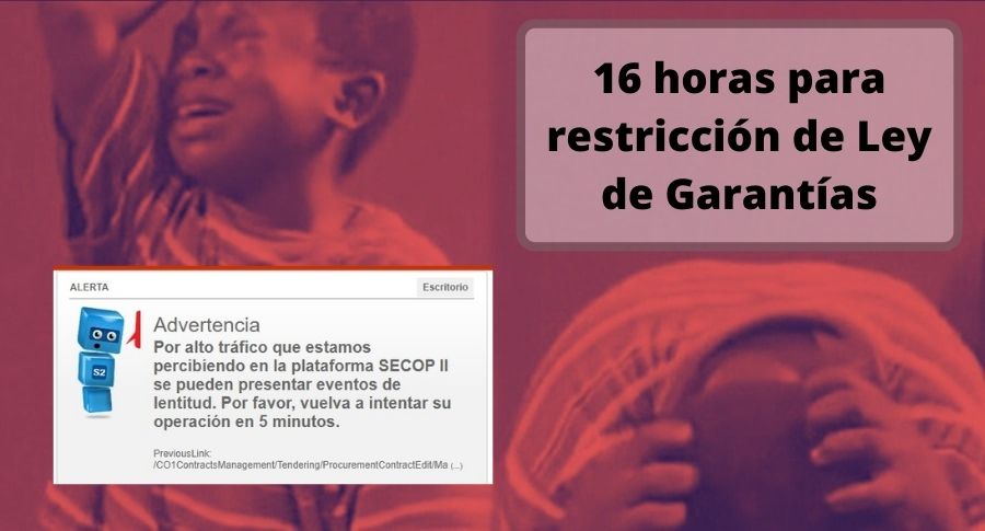 agolar's tweet photo. #secop #secopii #leydegarantias https://t.co/rE3o2S0Yor